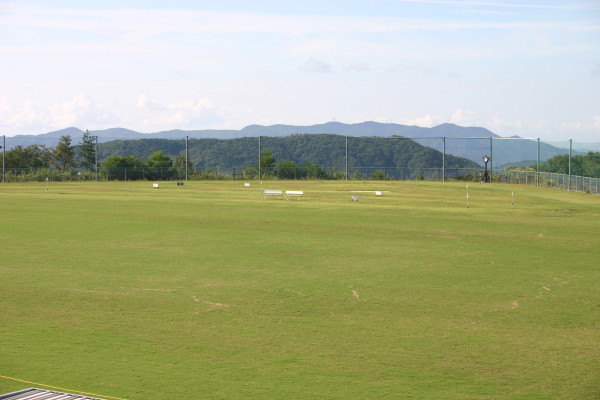 サッカーグラウンド　岡山